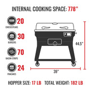 SmokeStone 600 Griddle