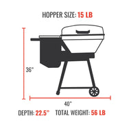 RT-B380 Bullseye Wood Pellet Grill