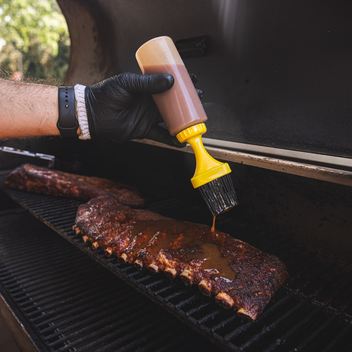 Basting Bottle w/ Silicone Brush