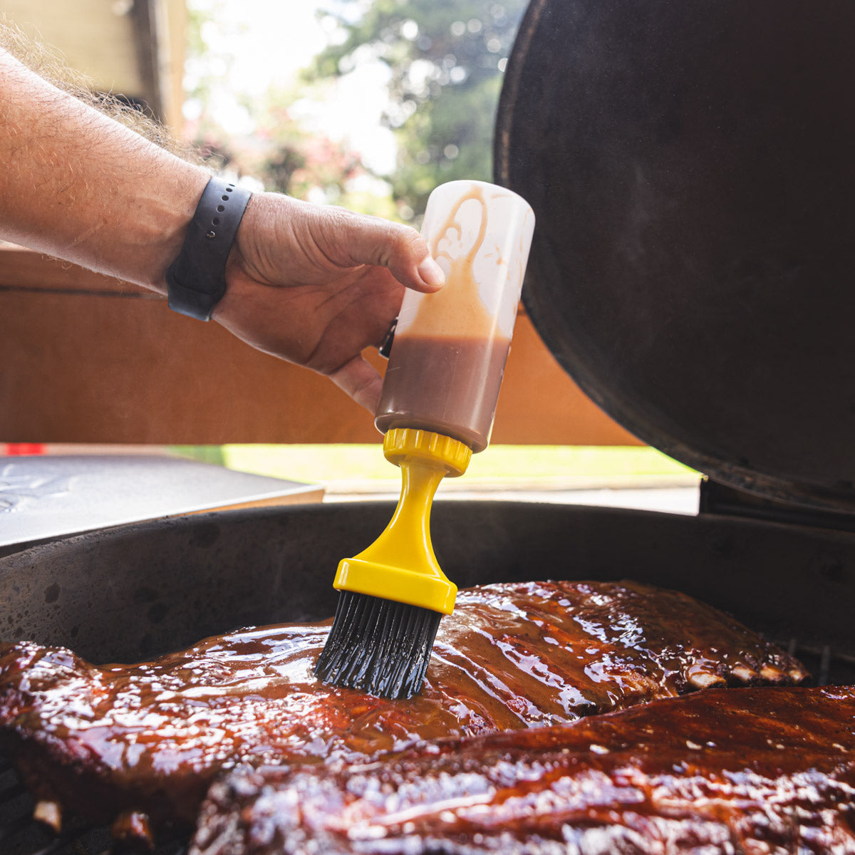 Basting Bottle w/ Silicone Brush