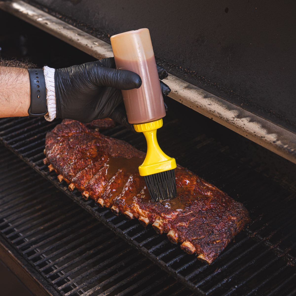 Basting Bottle w/ Silicone Brush