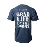 Grab Life by the Horns Pocket Tee