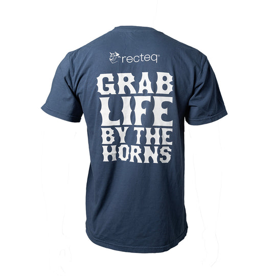 Grab Life by the Horns Pocket Tee