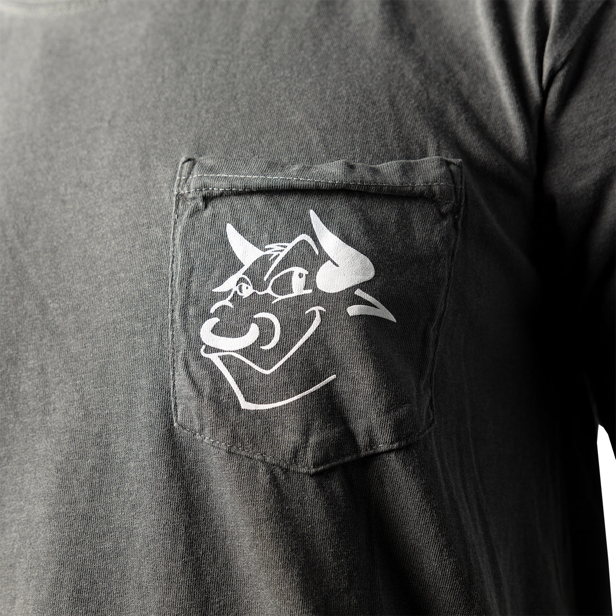The “Hogfather” Pocket Tee in Grey