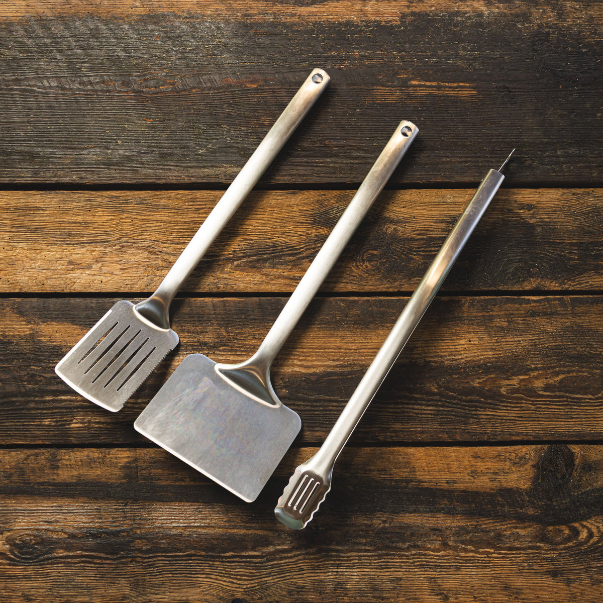 recteq Long Neck 3 Piece Grill Utensil Set