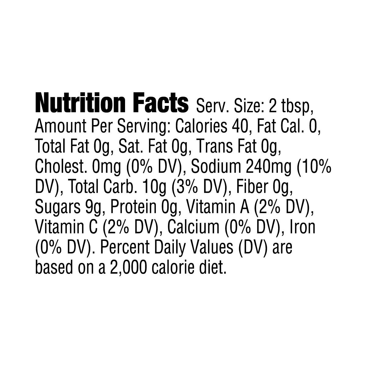 Mild Gourmet BBQ Sauce