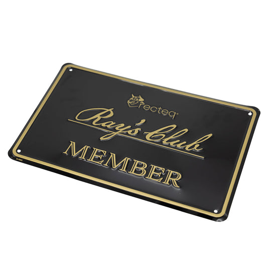 Ray's Club Member Sign