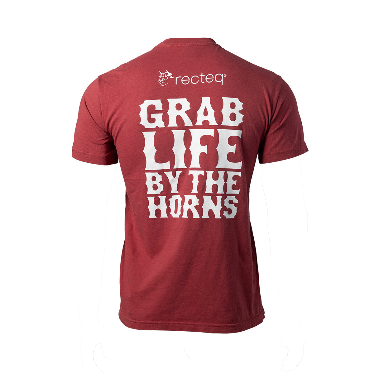 Grab Life by the Horns Pocket Tee