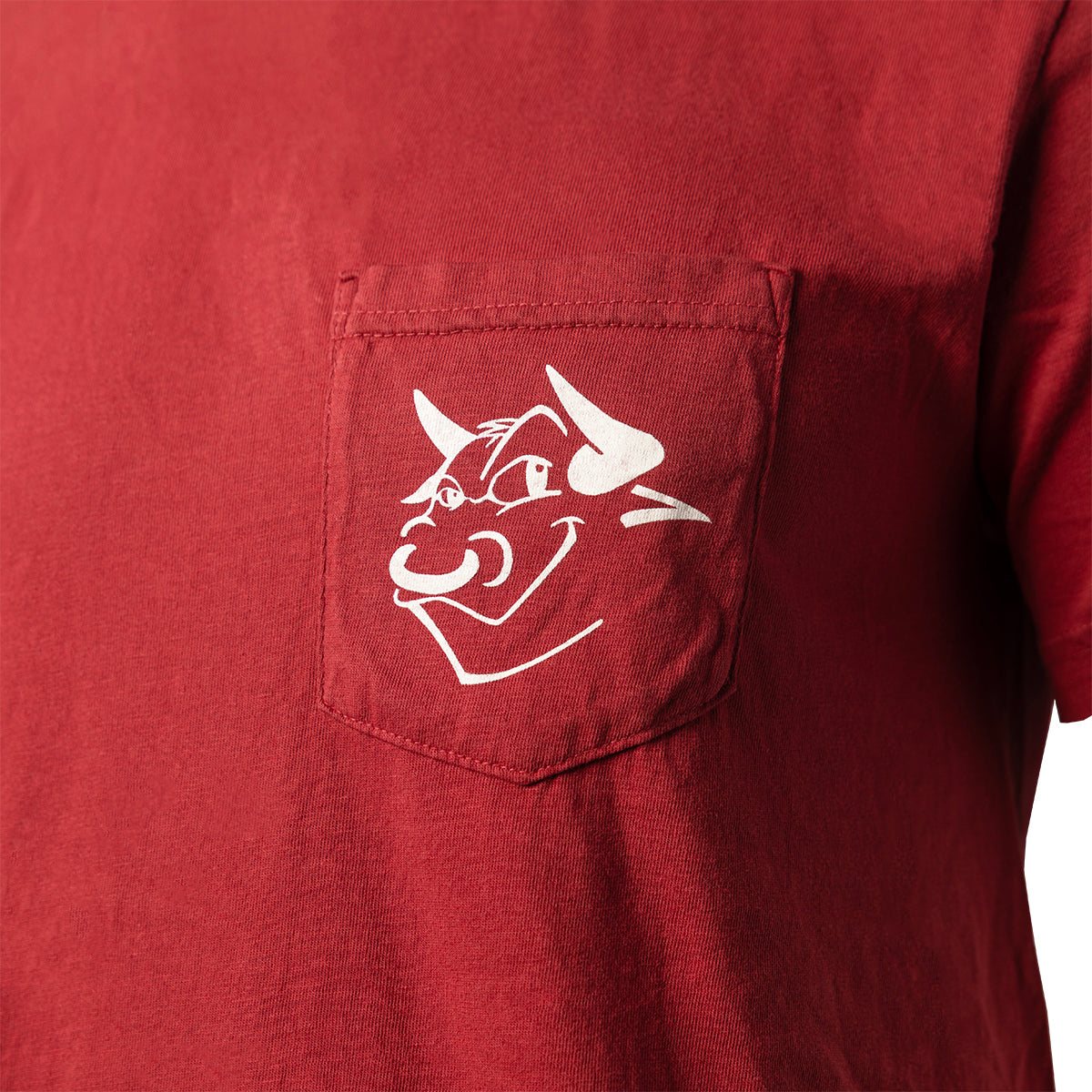 Grab Life by the Horns Pocket Tee