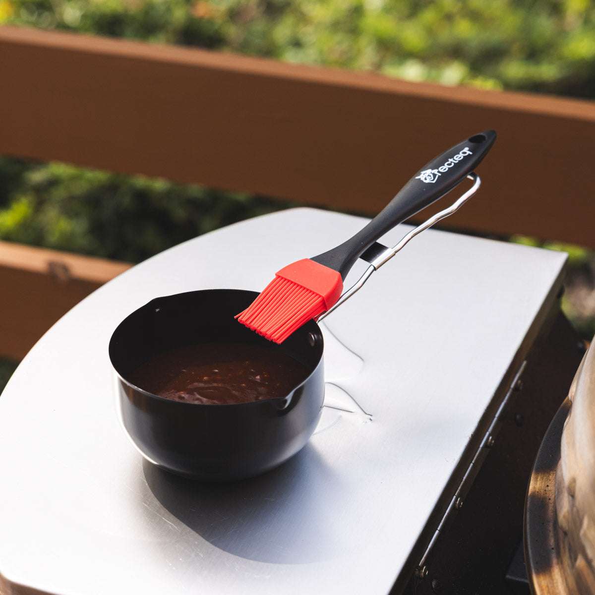 Sauce Pot and Baster