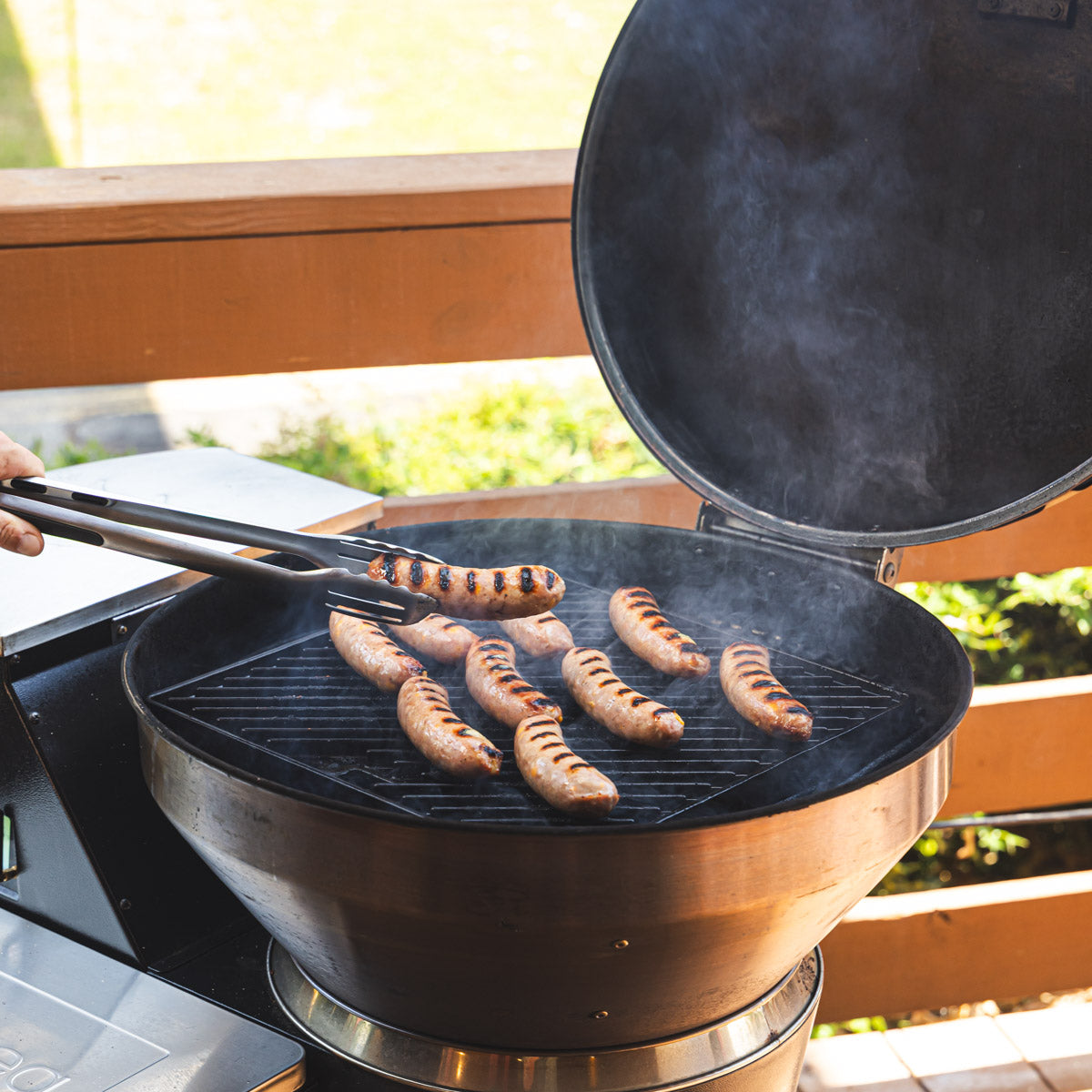 Reversible Cast Iron Griddle Sear Kit