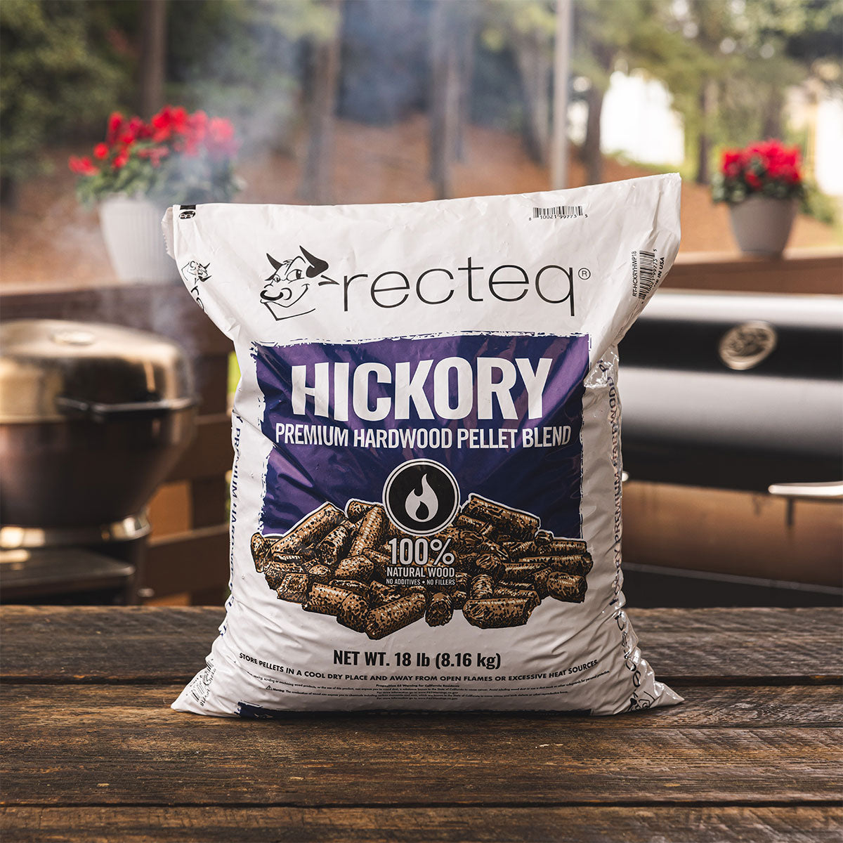 18 lb recteq Hickory Pellets