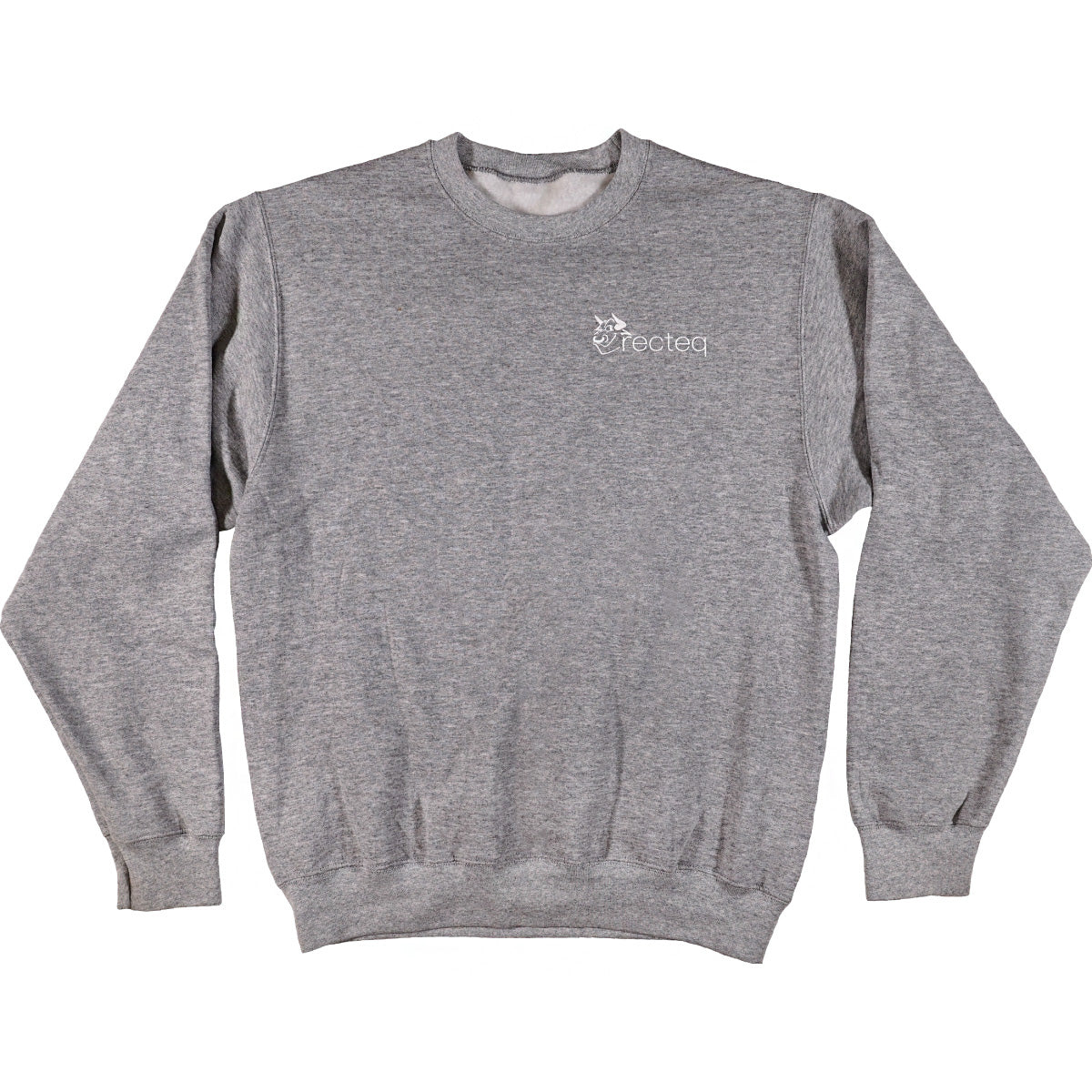 Athletic Port & Company Sweatshirt with recteq logo in white on left corner of chest