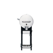 Small drip bucket side of the RT-340 wood pellet grill.